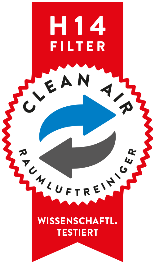 Raumluftreiniger mit Hepa-14-Filter